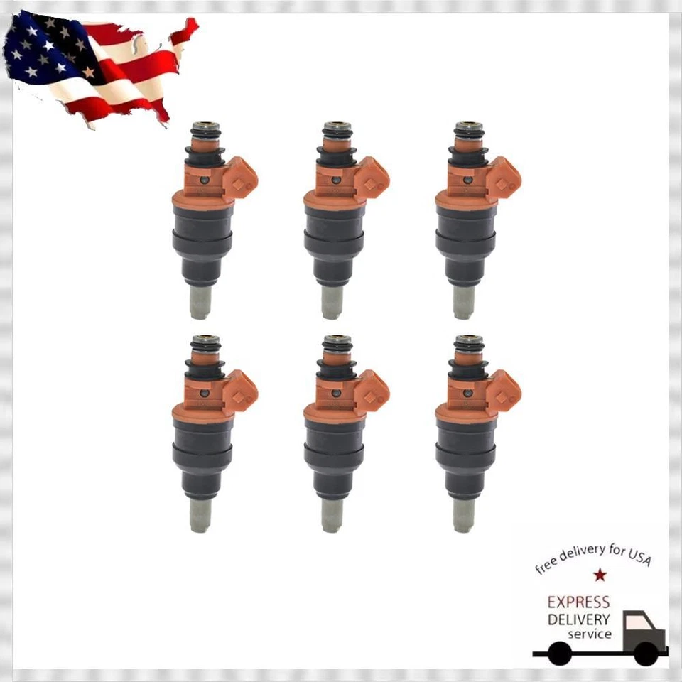 6x Fuel Injectors INP-060 For Chrysler Cirrus Sebring Dodge Stratus Plymouth Foto 1 de 4
