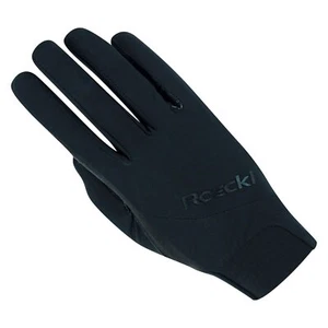 Roeckl Reithandschuhe Maniva schwarz recyceltes Material unisex - Bild 1 von 2