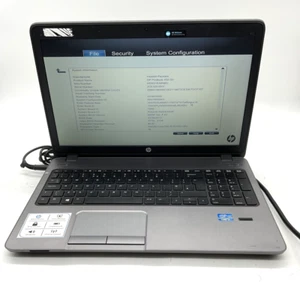HP ProBook 450 G0 15.6" I5-3230M 2.60GHZ 4 GB RAM No HDD No OS - Picture 1 of 6