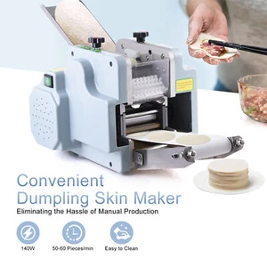 Automatic Dumpling Skin Machine 110V 140W Dumpling Wrapper Maker 60 Pieces/Min - Picture 1 of 12