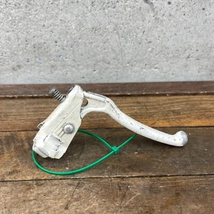 Dia Compe 128 BMX Brake Lever 1988 White Old School BMX Freestyle Lock Rear - Picture 1 of 11