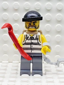 LEGO - CTY0448 - Gefängnis Gefangener - Minifigur - City - aus Set 60041 - schneller Versand - Bild 1 von 14