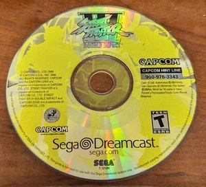 Street Fighter III Double Impact für Sega Dreamcast - nur Disc getestet - Bild 1 von 1