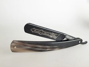 Rasiermesser Barber’s Choice 5/8 Carbonstahl oxidiert HORN - Timor G&F Solingen - Picture 1 of 3