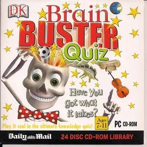 DORLING KINDERSLEY PC CD-ROM BRAIN BUSTER QUIZ - Picture 1 of 1