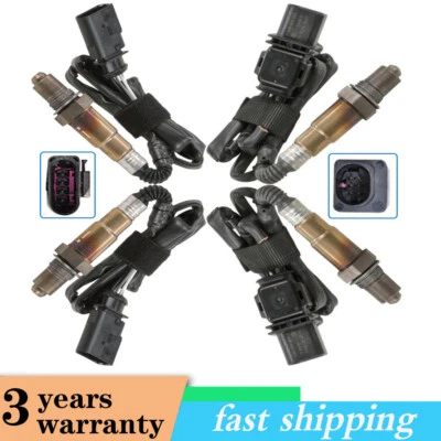 Sensor de oxígeno ascendente + descendente 4 piezas para Porsche Cayenne 2008-2010 Audi Q7 2007-2010 Foto 1 de 4