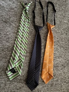 LOT OF THREE BIG BOYS TIES IN VARIOUS COLORS/PATTERNS - excellent condition - Picture 1 of 9