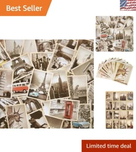 32 Unique Vintage Travel Postcards - Lightweight & Perfect for Sending Notes - Picture 1 of 10