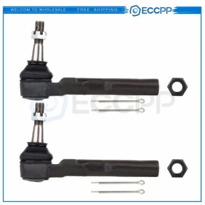 2pcs Front Outer Tie Rod For 2005-2009 Chevrolet Uplander 1997-03 Malibu ES3455 - Image 1 of 4