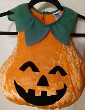 Jack-o-Lantern Pumpkin Costume Halloween Toddler 18-24month Orange Green Kids