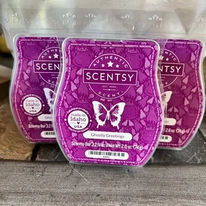 Lot of 3 Scentsy Ghostly Greetings Wax Bars New Scent Warmer New - Picture 1 of 1