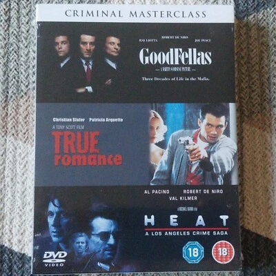 Goodfellas, True Romance & Heat DVD Boxset (New and Sealed) - Image 1 of 4