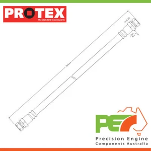 2x Brand New * OEM QUALITY * Hydraulic Hose - Front For MAZDA 1300 . - Picture 1 of 4