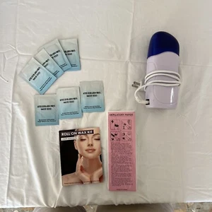Kit de cera corporal tiras de vello depilación depilación cara piernas bikini removedor Vueyaa - Imagen 1 de 2