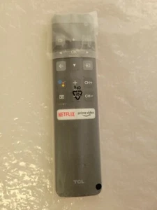 GENUINO TCL SMART TV CONTROL REMOTO POR VOZ NETFLIX PRIME VIDEO RC802V FNR2 - Imagen 1 de 4