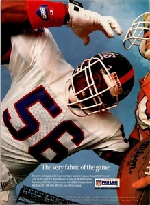 VINTAGE 1990 NFL GIANTS PRO LINE SPORTBEKLEIDUNG DRUCK ANZEIGE - Bild 1 von 1