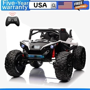 ๐24V 2 Seats Ride on UTV with Remote Control 4WD Electric Vehicle with Full-Met - Picture 1 of 7