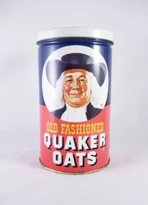 Old Fashioned Quaker Oats 1982 Limited Edition Tin Canister - Picture 1 of 11
