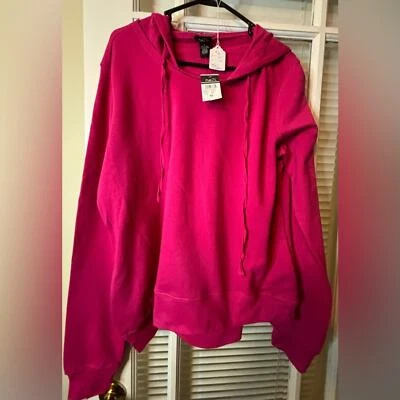 Sudadera con Capucha Rue 21 Ligera Borde Dobladillo Crudo-Talla XL Foto 1 de 4