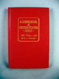 1981 GUIDE BOOK OF UNITED STATES COINS 34th EDITION "REDBOOK" BY R. S. YEOMAN - Imagen 1 de 2