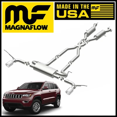 Sistema de escape MagnaFlow Street Cat-Back para Jeep Grand Cherokee 11-21 3,6 L 5,7 L Foto 1 de 4