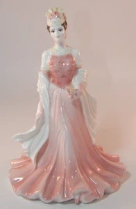 Coalport 8 1/4" Damas De Moda Figura Del Año 1998 Sue Excelente - Imagen 1 de 8
