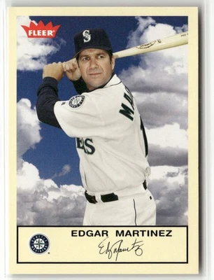 2005 FLEER TRADITION #131 EDGAR MARTINEZ SEATTLE MARINERS - Image 1 of 2