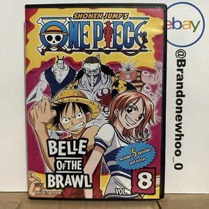 One piece: Vol. 8 Belle of the Brawl DVD, 2007 North American Edited TV Version - Foto 1 di 4
