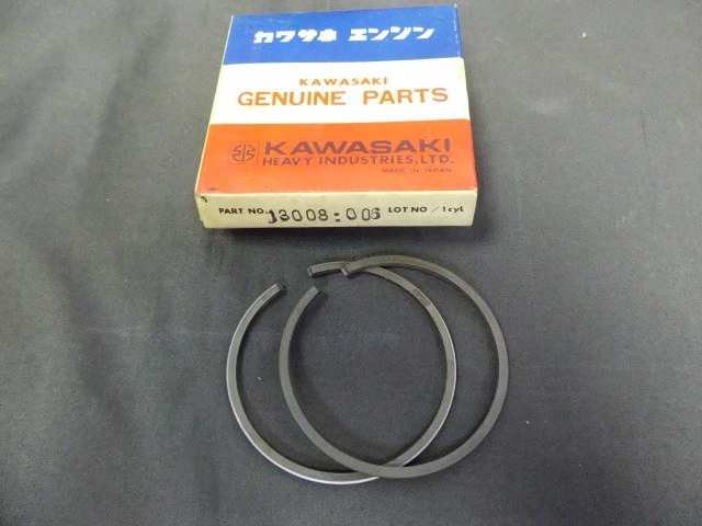 Kawasaki 13008-006 Piston Ring Set NOS GENUINE KAWASAKI RINGS 13009-006 - image 1 of 1