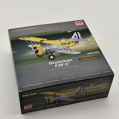 AEREO GRUMMAN F3F 2 HOBBYMASTER 1/48 MODELLINO NUOVO - Immagine 1 di 2