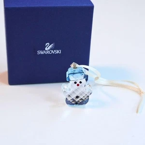 Swarovski Schneemann Kristall Weihnachtsschmuck Japan - Bild 1 von 7