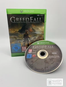 Greed Fall / XBOX ONE / Disco como nuevo / EMBALAJE ORIGINAL / sin instrucciones / probado - Imagen 1 de 2
