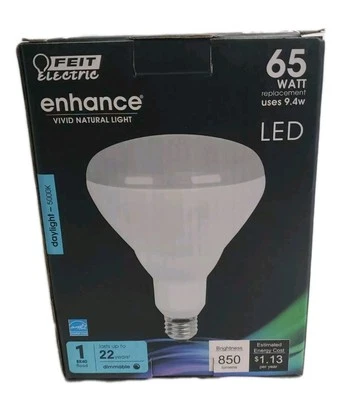 Flood Light Replacement Bulb 65 W Feit Electric Dimmable LED 850 Lumens Natural - Image 1 of 3