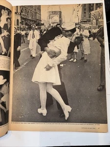 Life Magazin 27. August 1945 V-J Victory Day Times Square Kiss - Bild 1 von 10
