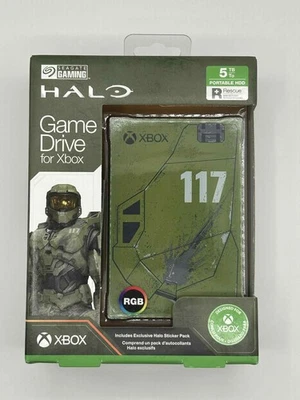 Seagate Halo Infinite Edición Especial 5TB Game Drive para Microsoft Xbox ¡Sellado! Foto 1 de 4