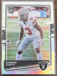 DAMON ARNETTE 2020 Donruss Optic RC HOLO SILVER Prizm #106 RAIDERS Buckeyes - Picture 1 of 1