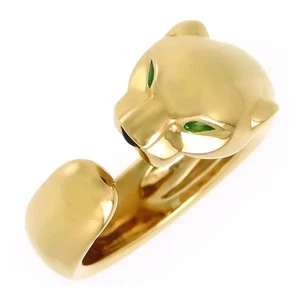 CARTIER PANTHERE de Cartier medium ring #57 B4215957 750(K18YG) unisex - Picture 1 of 5