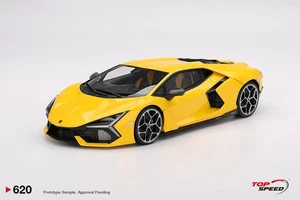 TOP SPEED 1/18 LAMBORGHINI REVUELTO GIALLO TS0620 - Picture 1 of 1