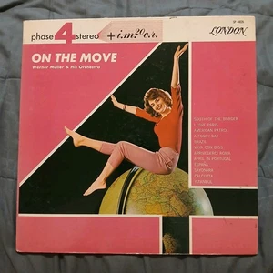 🎼 Werner Müller & His Orchestra – On The Move 💿 Vinyl LP 33RPM G+ - Picture 1 of 14