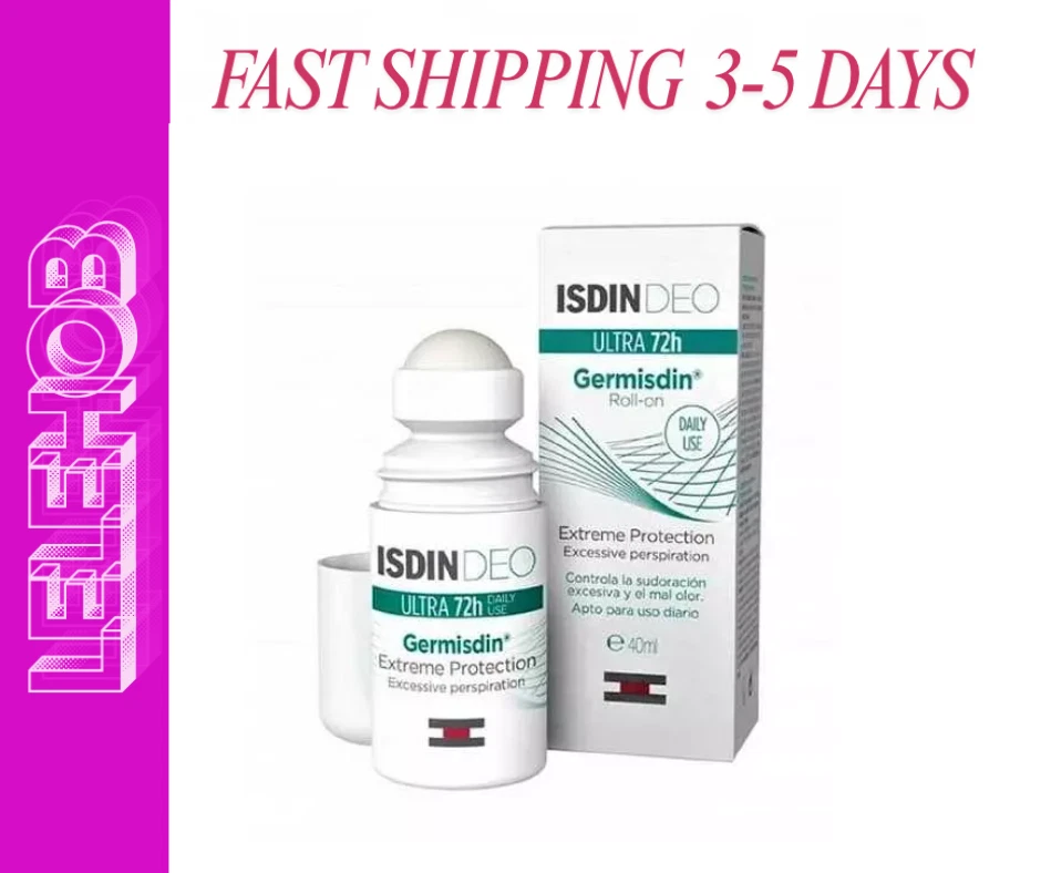 ⭐FAST SHIPPING⭐ 1X Isdin Deo Germisdin Roll-On Ultra 72-Hr 40ML - Image 1 of 1