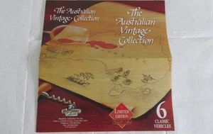 MATCHBOX YESTERYEAR BROCHURE 1989 AUSTRALIA ADVERTISING WINEMAKERS - Picture 1 of 2