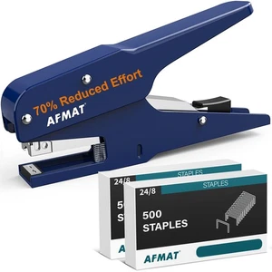 Effortless Plier Stapler, Metal 30 Sheet Stapling Plier, 15000+ Stapling Time... - Picture 1 of 7
