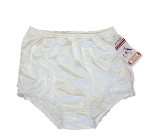 Vintage Sport Panties POC-A-BALL Womens 7 White Nylon Pockets Tennis Panty NWT - Picture 1 of 5