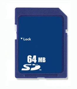 64MB SD Card Secure Digital Memory Card With Case