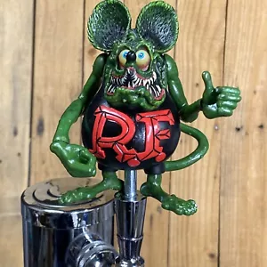 Rat Fink Beer Tap Handle Hot Rod Biker Car Kustom Kulture Grunge Punk Big Daddy - Picture 1 of 15