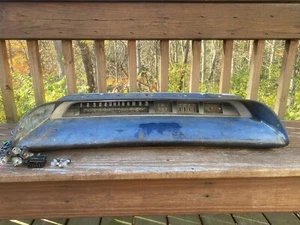 Vintage 1964 Chevy Impala Dashboard Panel Instrument Cluster Speedo Housing - Foto 1 di 12