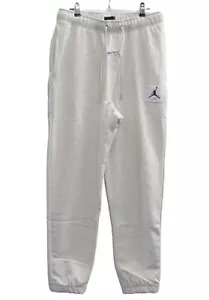 Jordan Essentials Men's Statement Fleece Pants Oatmeal Heather Size M DA9812-141 - Picture 1 of 7