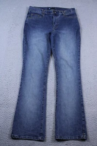 Relativity Jeans Womens 14 Blue Mid Rise Bootcut Medium Wash Stretch Denim 30x32 - Picture 1 of 12