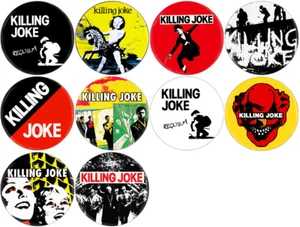 Killing Joke - Lot of 10 badges (spille, buttons, Gang of Four, Stranglers) - Imagen 1 de 1