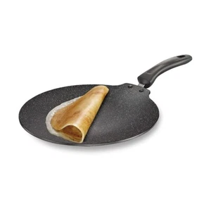 New Prestige Omega Deluxe Granite 30cm Non-Stick Dosa Tawa with Free Post - Picture 1 of 6